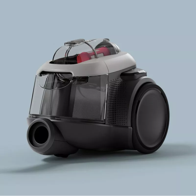 Vacuum cleaner Electrolux EL61A4UG, bagless dry vacuum, 700 W max, 170 W suction, 9 m cable, 12 m radius, grey