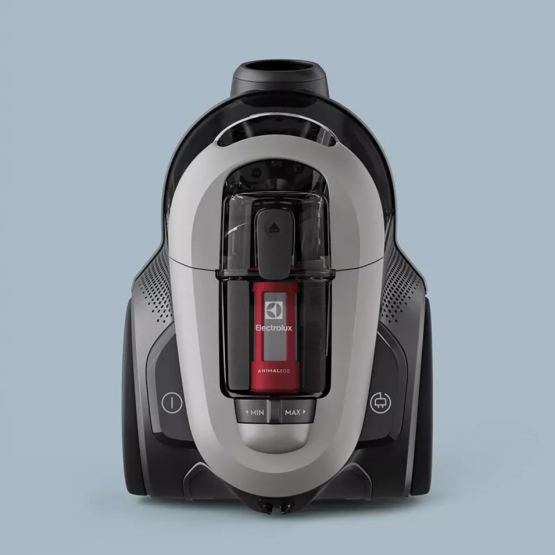 Vacuum cleaner Electrolux EL61A4UG, bagless dry vacuum, 700 W max, 170 W suction, 9 m cable, 12 m radius, grey