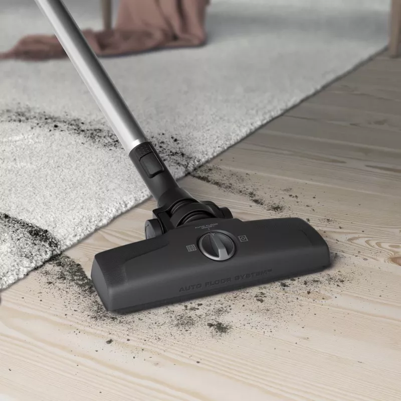 Vacuum cleaner Electrolux EL61A4UG, bagless dry vacuum, 700 W max, 170 W suction, 9 m cable, 12 m radius, grey