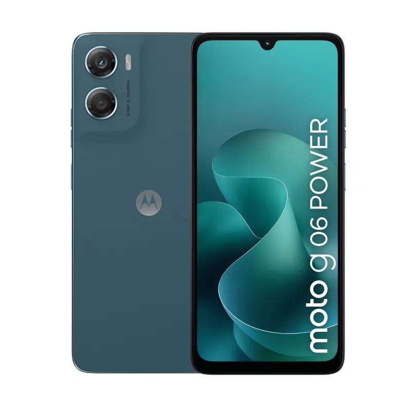 Motorola moto g06 power 17.5 cm (6.88 inch) Dual SIM Android 15 4G USB Type-C 4 GB 64 GB 7000 mAh Blue