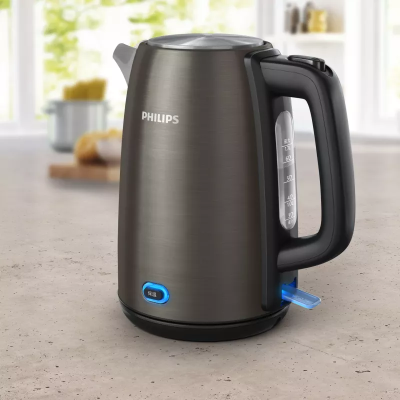 Electric kettle Philips HD9353/90 1.7 L 2060 W stainless steel, black