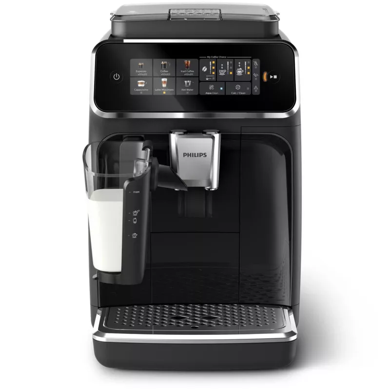 Espresso machine Philips EP3341/50 fully-automatic, 1.8 L water tank, 275 g bean hopper, 0.26 L milk tank, 15 bar, ceramic grinder