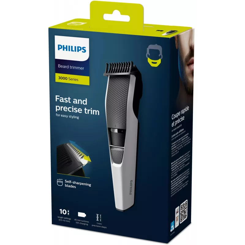 Philips 3000 series Beardtrimmer series 3000 BT3206/14 Beard trimmer