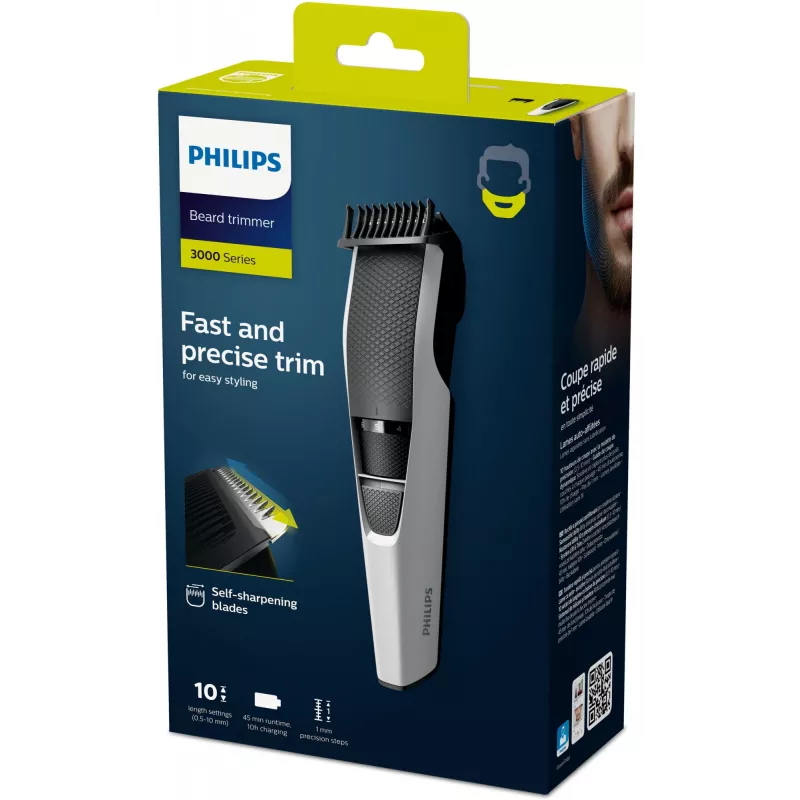 Philips 3000 series Beardtrimmer series 3000 BT3206/14 Beard trimmer