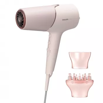 Hair dryer Philips BHD530/00 2300 W, 6 speed/6 heat settings, ionic, cool shot, diffuser & concentrator, pink