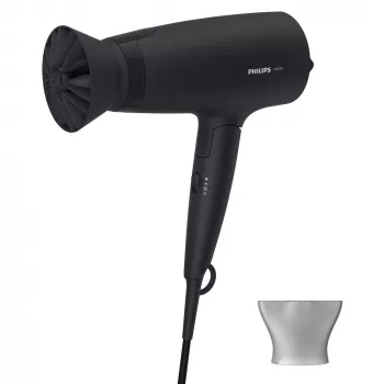 Hair dryer Philips 3000 series BHD308/10 — 1600 W, 3 heat & 3 speed settings, foldable handle, hanging ring