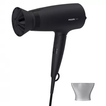 Hair dryer Philips 3000 series BHD308/10 — 1600 W, 3 heat & 3 speed settings, foldable handle, hanging ring