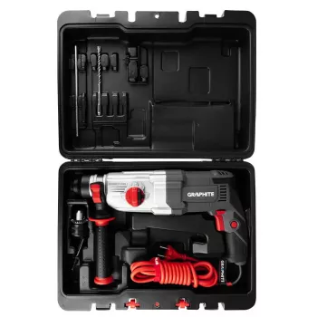 Rotary hammer GRAPHITE 58G539 — single-piece, compact design
