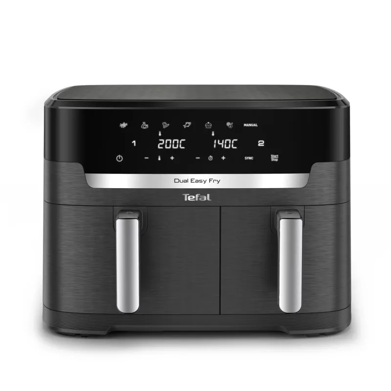 Tefal Easy Fry Dual XXL EY942HE0 fryer Double 11 L Stand-alone 2020 W Hot air fryer Grey