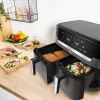 Tefal Easy Fry Dual XXL EY942HE0 fryer Double 11 L Stand-alone 2020 W Hot air fryer Grey