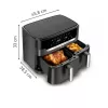 Tefal Easy Fry Dual XXL EY942HE0 fryer Double 11 L Stand-alone 2020 W Hot air fryer Grey