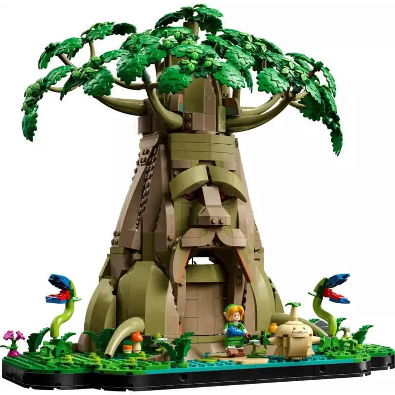 LEGO set The Legend of Zelda Great Deku Tree 2-in-1 (77092) — 2500 pieces, 4 minifigures, 330 mm height