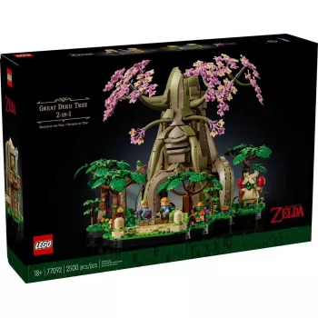 LEGO set The Legend of Zelda Great Deku Tree 2-in-1 (77092) — 2500 pieces, 4 minifigures, 330 mm height