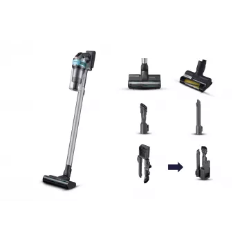 Samsung VS20B75AGR1 2-in-1 stick vacuum Battery Dry Bagless 550 W Black, Mint colour