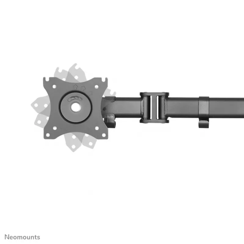 Neomounts NM-D135D3BLACK Monitor arm 10-27 inch, Clamp/Grommet, 8 kg, 25.4 cm (10 inch), 68.6 cm (27 inch), 100 x 100 mm, Black
