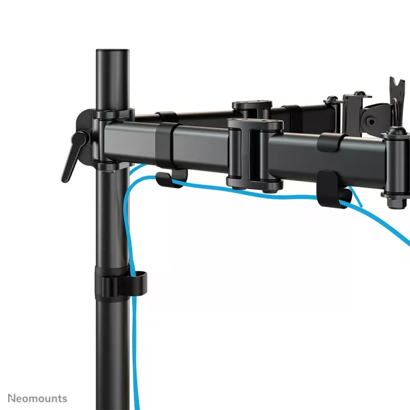 Neomounts NM-D135D3BLACK Monitor arm 10-27 inch, Clamp/Grommet, 8 kg, 25.4 cm (10 inch), 68.6 cm (27 inch), 100 x 100 mm, Black