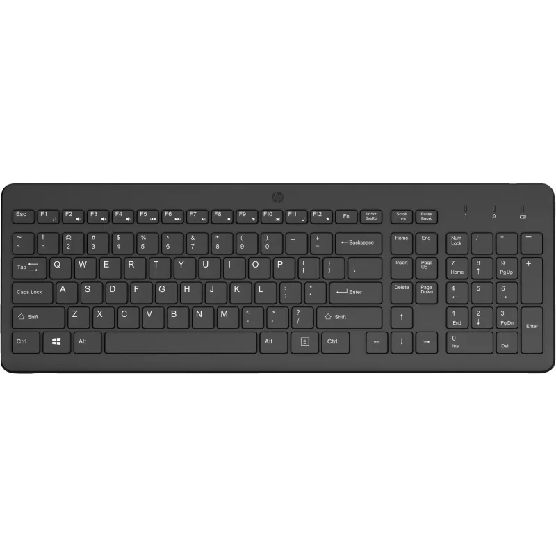 Wireless Keyboard HP 225 Full-size Mechanical QWERTY Black