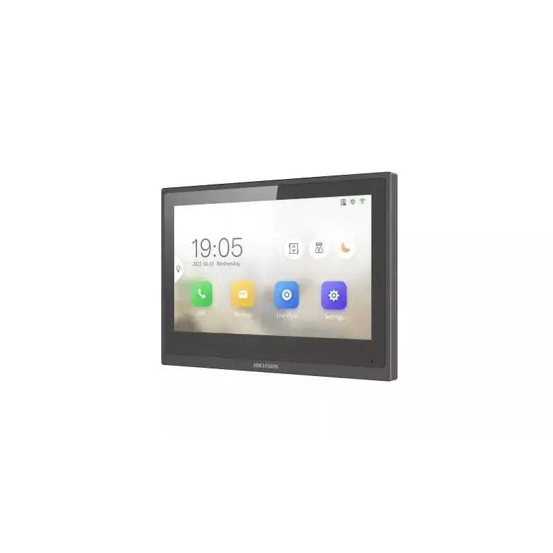 Video Intercom System Hikvision DS-KH6351-WTE1 7 inch LCD 1024x600 Black