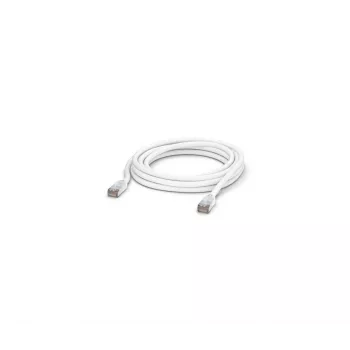 Networking patch cable UBIQUITI UACC-CABLE-PATCH-OUTDOOR-5M-W, RJ-45 Cat5e, stranded copper, 5 m, white, S/UTP