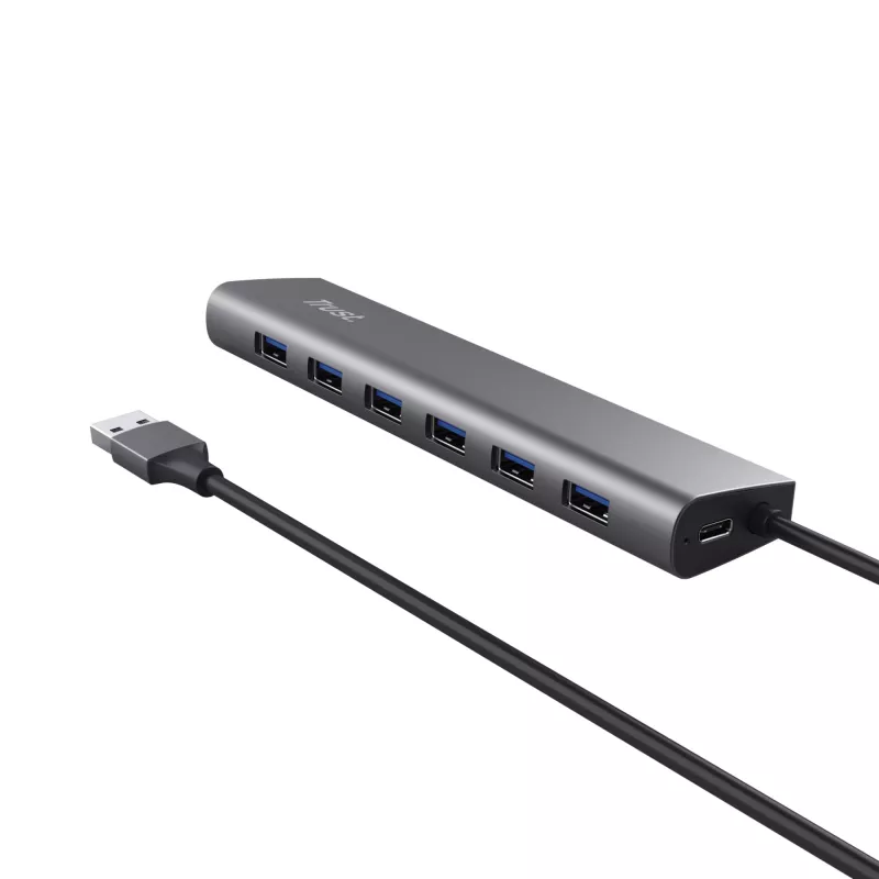 Trust Halyx USB 3.2 Gen 1 (3.1 Gen 1) Type-A 5000 Mbit/s Silver