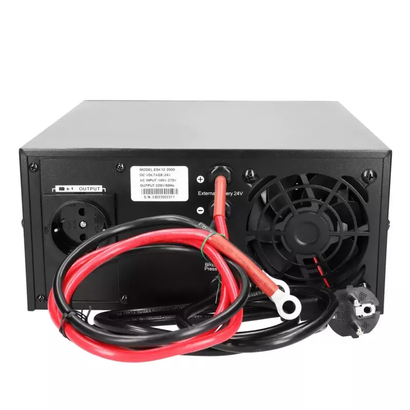 Power inverter Extralink Piorun 3000VA 2100W pure sine wave 24VDC