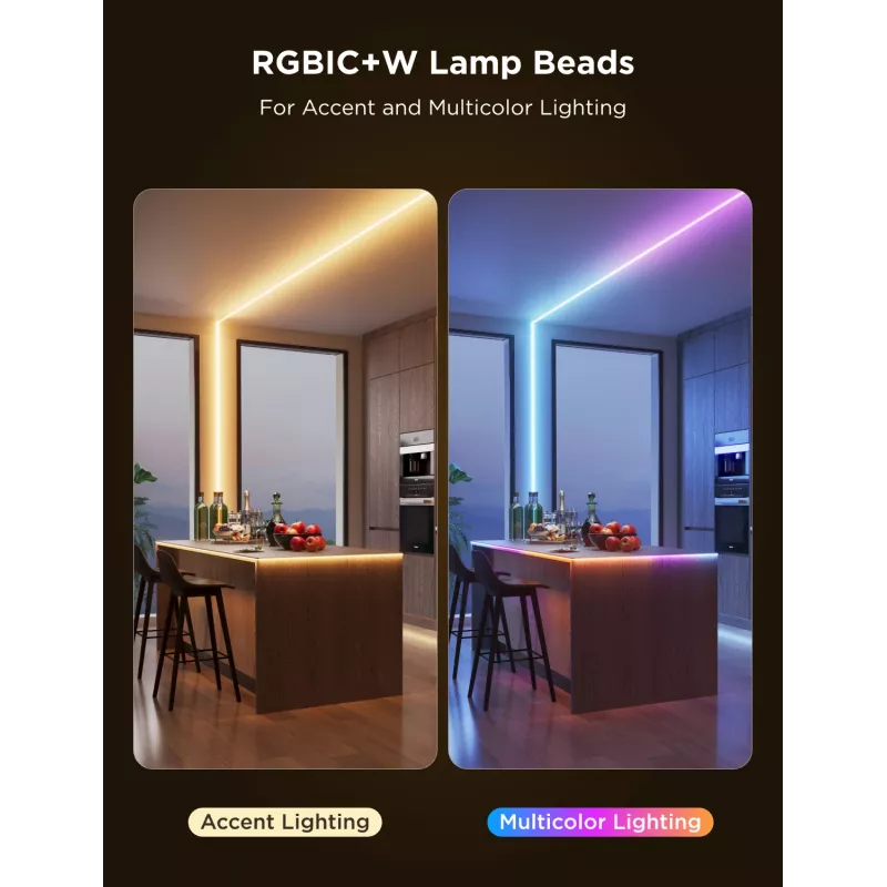Universal strip light Govee Light Pro 3000 mm LED 3780 bulbs