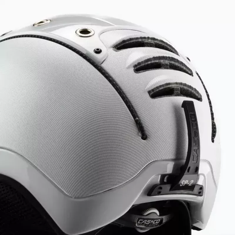 Ski helmet Casco SP-2 Carbonic Visor White size S (52-54 cm)