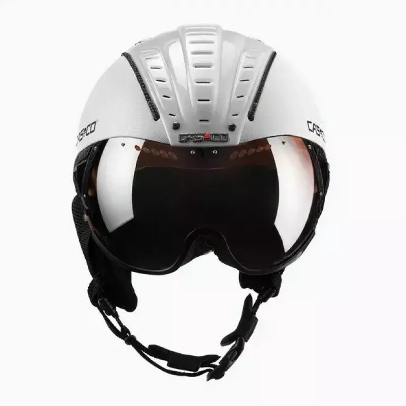 Ski helmet Casco SP-2 Carbonic Visor White size S (52-54 cm)