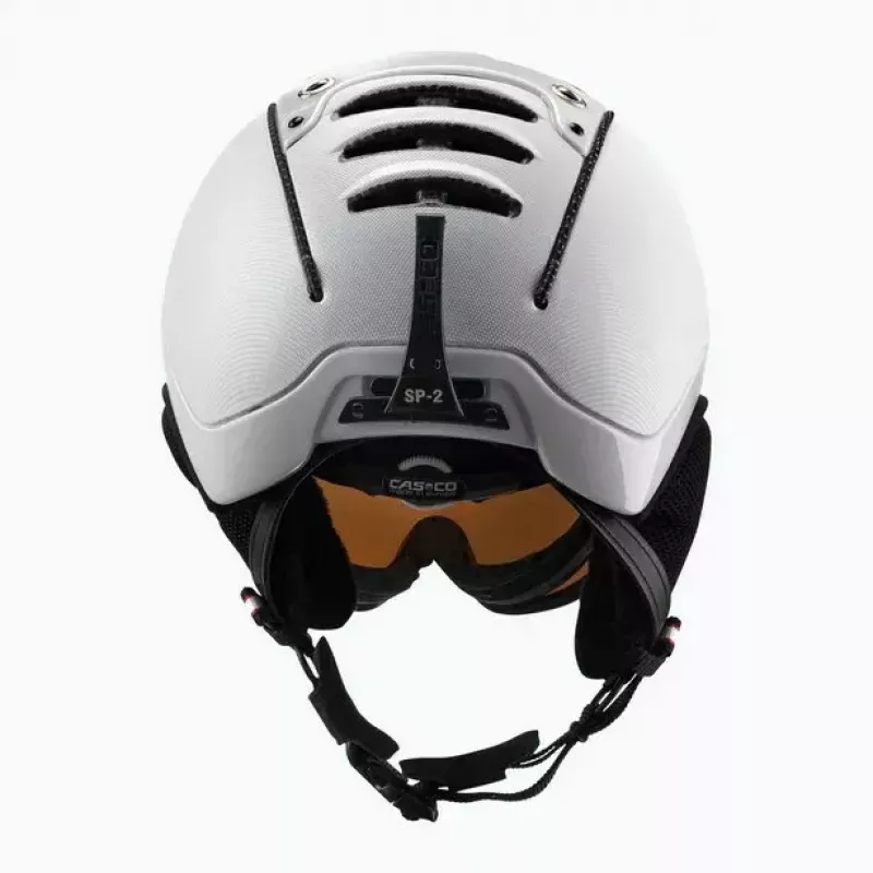 Ski helmet Casco SP-2 Carbonic Visor White size S (52-54 cm)