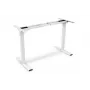 DIGITUS Electrically Height-Adjustable Table Frame, dual motor, 3 levels, white