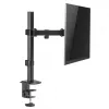 Desk LCD monitor mount MACLEAN MC-572N adjustable height, tilt, VESA 75x75–100x100, supports 17 inch–32 inch, max load 30 kg, black