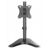 Desk TV & Monitor Mount MANHATTAN 10–27 inch Tilt/Swivel/Rotation VESA 75×75–100×100 Max 7 kg Black