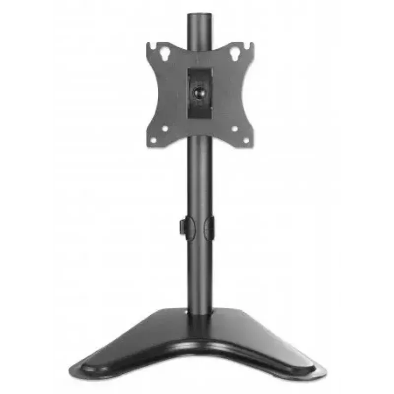 Desk TV & Monitor Mount MANHATTAN 10–27 inch Tilt/Swivel/Rotation VESA 75×75–100×100 Max 7 kg Black