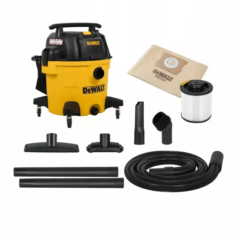 DeWalt AT-DXV34PTA wet/dry vacuum cleaner, 34 L, with electric socket