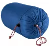 Mummy sleeping bag DEUTER Starlight for height 130–170 cm, hollow-fibre fill, summer, 910 g, hooded, nightblue/redwood
