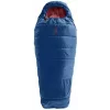 Mummy sleeping bag DEUTER Starlight for height 130–170 cm, hollow-fibre fill, summer, 910 g, hooded, nightblue/redwood
