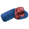 Mummy sleeping bag DEUTER Starlight for height 130–170 cm, hollow-fibre fill, summer, 910 g, hooded, nightblue/redwood