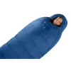 Mummy sleeping bag DEUTER Starlight for height 130–170 cm, hollow-fibre fill, summer, 910 g, hooded, nightblue/redwood