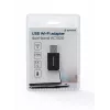 WLAN USB Adapter GEMBIRD AC1300 Dual-band Wi‑Fi 5 (RTL8812BU) 867 Mbit/s USB 3.0 Internal Antenna Black