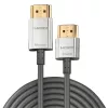 Lindy 4.5m CROMO Slim High Speed HDMI Cable with Ethernet, 4.5 m, HDMI Type A (Standard), HDMI Type A (Standard), 3D, Black, Gold, Silver