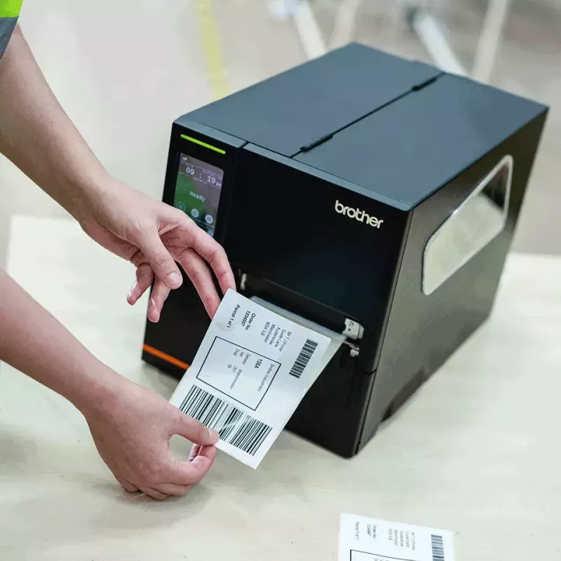 Brother TJ4005DN label printer Direct thermal 203 x 203 DPI 152 mm/sec Wired Ethernet LAN