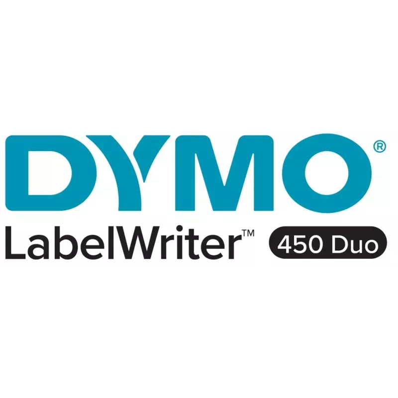 DYMO LabelWriter 450 Duo Label Maker | Direct Thermal Label Printer | Fast Printing of LabelsBarcodes & More | Prints both LW Labels & D1 Plastic Labels