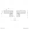 Neomounts WL30-265BL1 TV mount wall 43-85 inch Samsung screens - ultra-flat