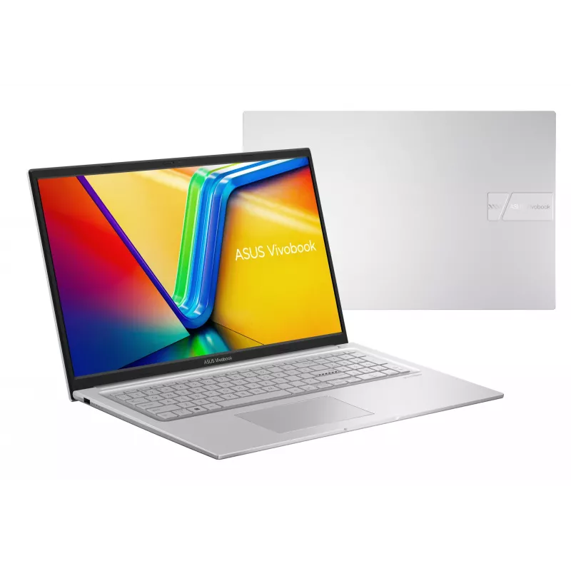 ASUS Vivobook 16 X1704VA-AU817W Intel Core 5 120U Laptop 43.9 cm (17.3 inch) Full HD 16 GB DDR4-SDRAM 512 GB SSD Wi-Fi 6 (802.11ax) Windows 11 Home Silver
