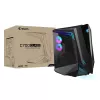 GIGABYTE AORUS C700 GLASS PC Case - Full Tower, supports up to E-ATX & 420mm radiators, pre-installed 120mm*5 fans, USB 3.1 Type-C, RGB Fusion
