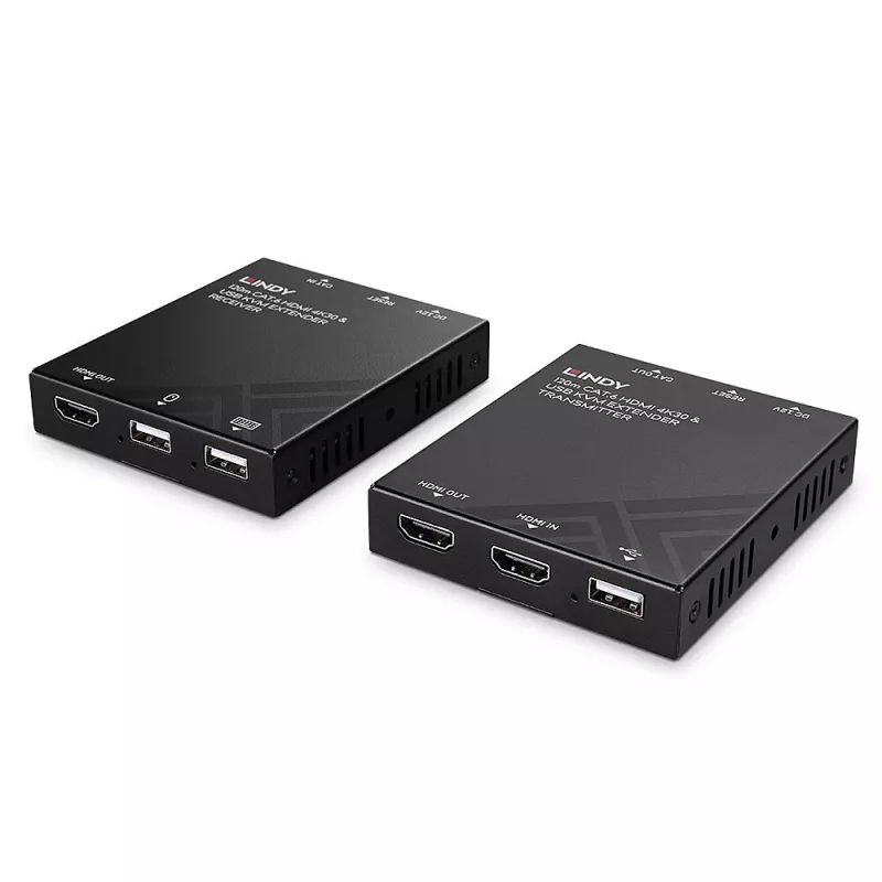 KVM Extender Lindy 120m Cat.6 HDMI and USB Transmitter & Receiver