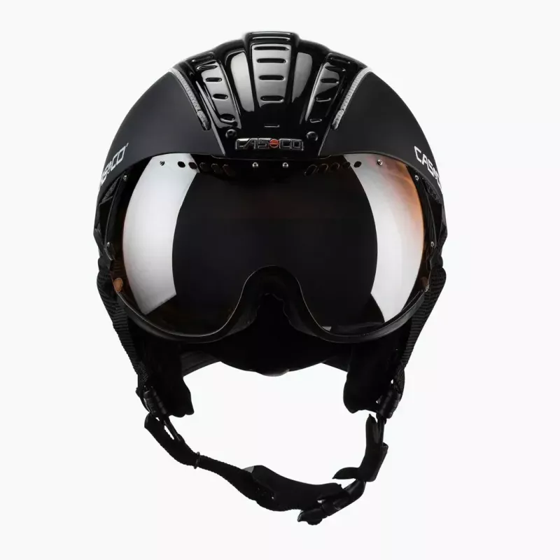 Ski helmet Casco SP-2 Carbonic Visor, size M (55–57 cm), black