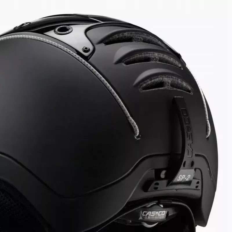 Ski helmet Casco SP-2 Carbonic Visor, size M (55–57 cm), black