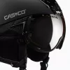 Ski helmet Casco SP-2 Carbonic Visor, size M (55–57 cm), black