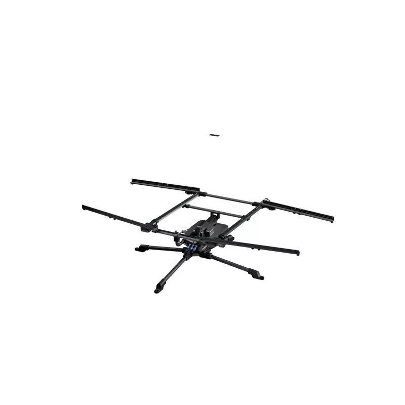 Solar tracker EcoFlow 50036001 — freestanding, battery-powered, 2500×150×150 mm, black/grey